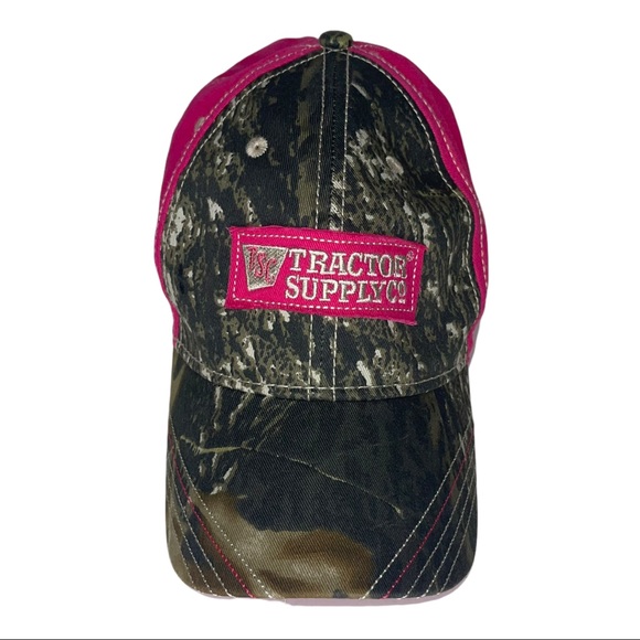 TRACTOR SUPPLY Pink Camouflage Baseball Hat - Picture 2 of 6